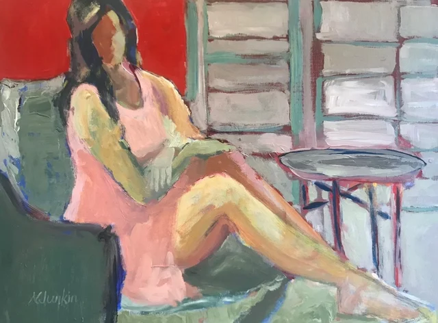 A Moment to Herself